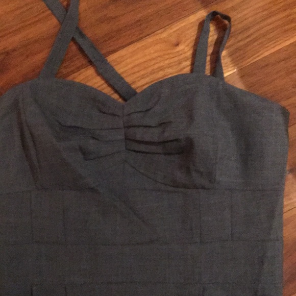 WILFRED 4 wool mini dress with removable straps, sweetheart neckline & pockets! - Picture 10 of 10